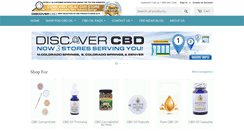 Desktop Screenshot of discovercbd.com